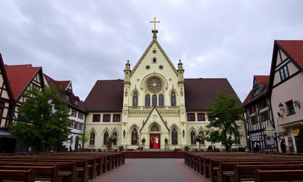 Abp Stanisław Gądecki podczas uroczystości w Kaliszu poświęconych męczeństwu polskiego duchowieństwa w Dachau