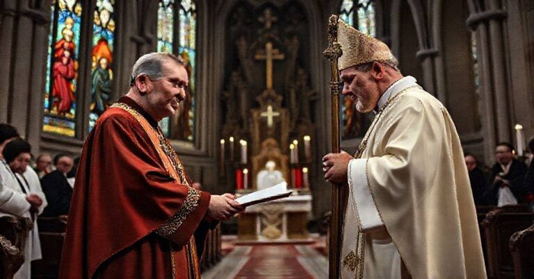 Solemny obrzęd katolicki w historycznej krakowskiej katedrze z udziałem abp Marka Jędraszewskiego i abp Grzegorza Ryśa.