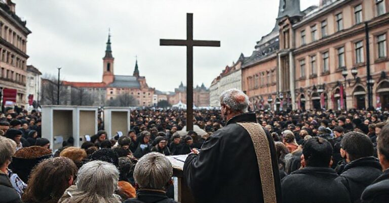 Krakowski hierarcha w "Namiocie Spotkań" na tle zabrakującego duchowego głębi