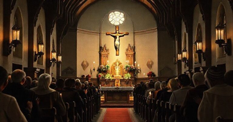 Tradycyjne przedstawienie Adwentu w kościele katolickim przed soborem watykańskim II