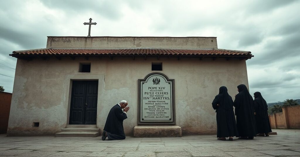 Zdjęcie na zewnątrz dawnego klasztoru augustianek misjonarek w Algierze