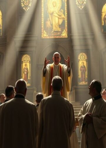 Anioł Pański z antypapieżem Leonem XIV - uzurpacja wiary Sedevacantysta katolicki podczas modlitwy Anioł Pański w Watykanie z antypapieżem Leonem XIV