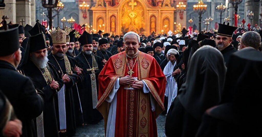Pielgrzymka anty-papieża Leona XIV do Libanu w 2025 roku: Synkretyzm i ekumenizm w tradycyjnym katolickim kontekście.