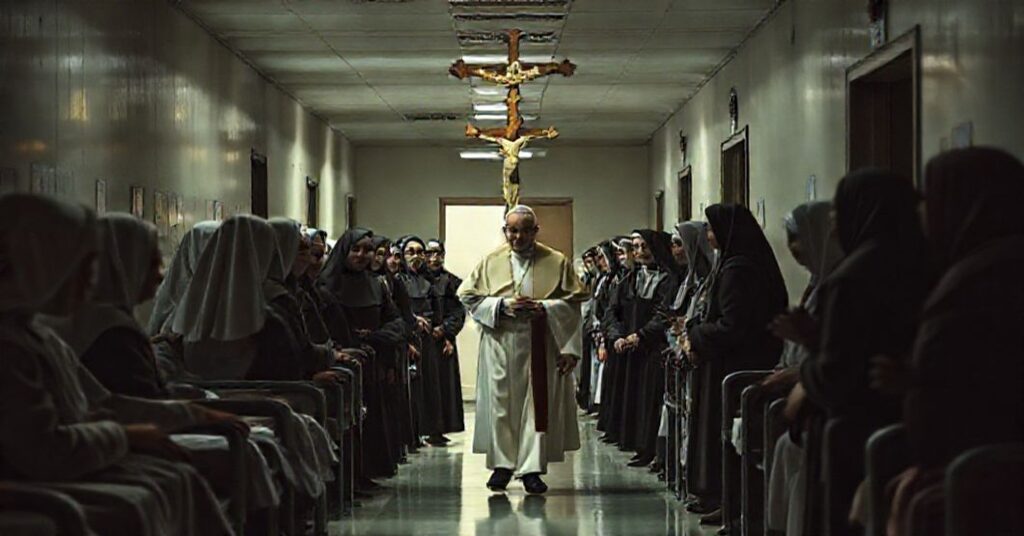 Krytyczny obraz wizyty antypapieża w libańskim szpitalu psychiatrycznym św. Krzyża z perspektywy tradycyjnej katolickiej.