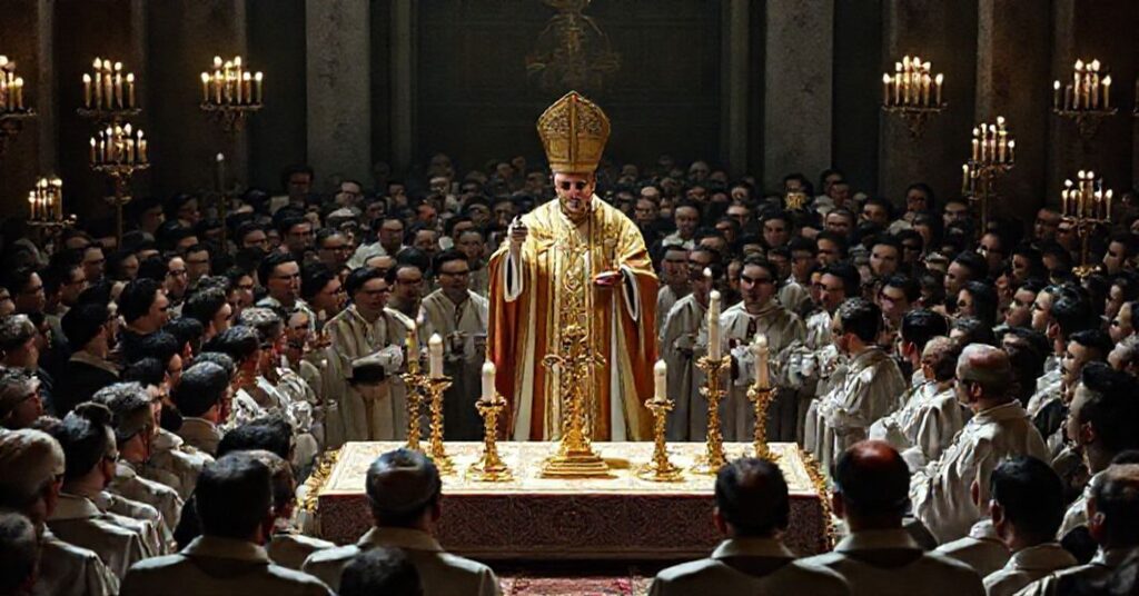 Uroczystość jubileuszowa pod przewodnictwem antypapieża Leona XIV w neo-kościelnej liturgii z udziałem więźniów i strażników