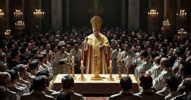 Uroczystość jubileuszowa pod przewodnictwem antypapieża Leona XIV w neo-kościelnej liturgii z udziałem więźniów i strażników