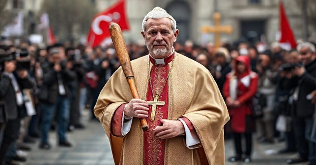 Antypapież "Leon XIV" (Robert Prevost) podczas fałszywej "podróży apostolskiej" w Turcji