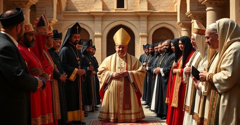 Sobieszczenstwo z perspektywy sedewakantystów: spotkanie antypapieża z przywódcami libańskimi