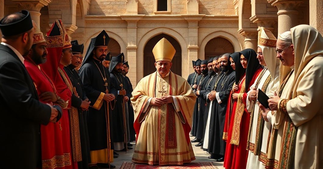 Sobieszczenstwo z perspektywy sedewakantystów: spotkanie antypapieża z przywódcami libańskimi