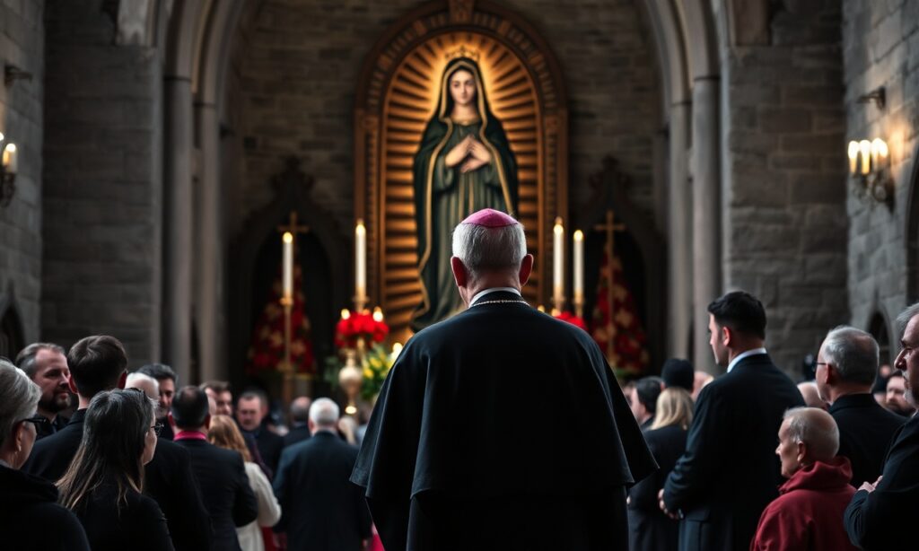 Przewodniczący Konferencji Episkopatu Polski, abp Tadeusz Wojda, podczas Apelu Jasnogórskiego w 2026 roku