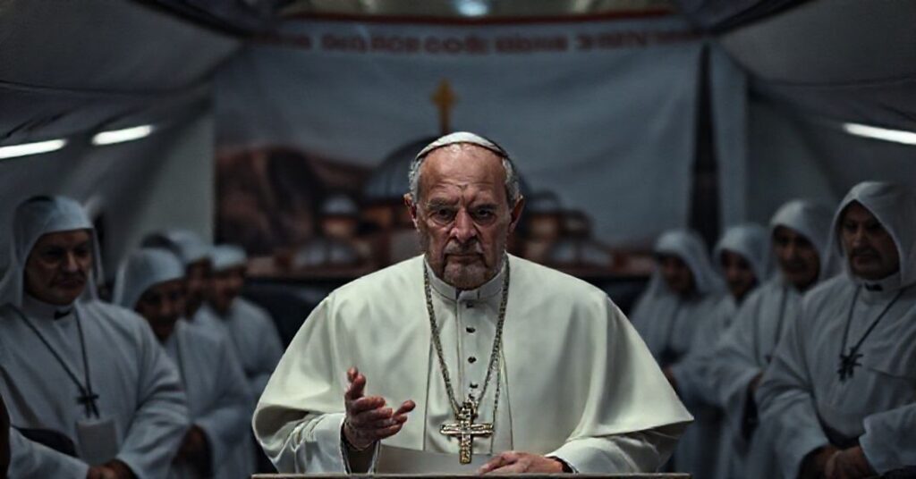 Obrązek 'Leon XIV' (Bergoglio-Prevosta) podczas fałszywych wertyb ekumenicznych w Turcji i Libaniu