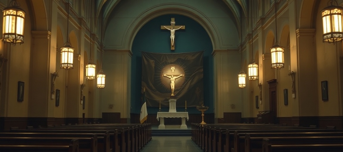 Pustość duchowa w kościołach zamienionych na muzea - symbolizuje apostazję struktury posoborowych