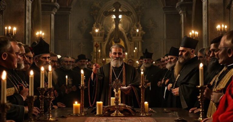 Wizyta Leon XIV w prawosławnym soborze Św. Jerzego w Stambule podczas schizmatycznej "Boskiej Liturgii" z udziałem Bartłomieja I