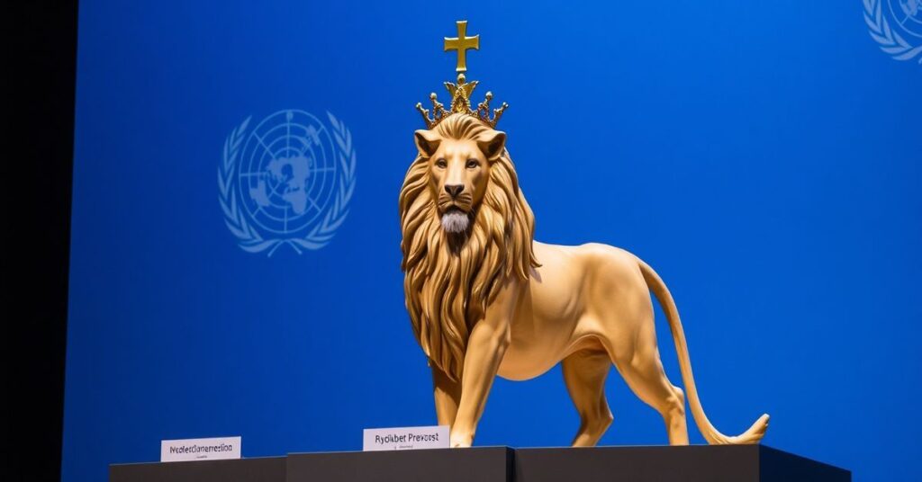 Robert Prevost jako 'Leon XIV' podczas konferencji z WHO przejmuje Kościół poprzez promocję zdrowia jako główną wartość w miejsce zbawienia dusz.