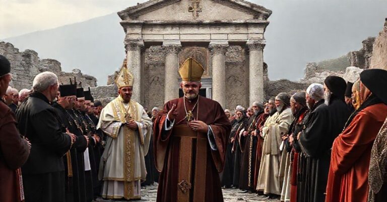 Fałszywy „papież” Leon XIV i schizmatyk Bartłomiej w ekumenicznej modlitwie w Iznik (starożytnej Nicei), gdzie obroniono wiarę przeciwko arianizmowi