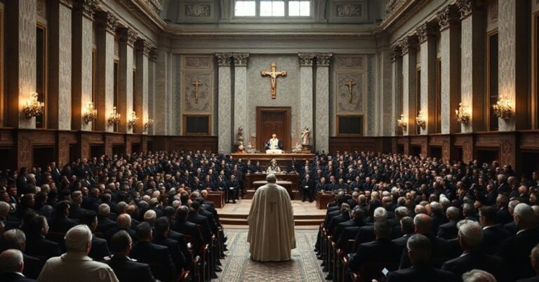 Pseudo-religijny rytuał w Watykanie: "papież" Leon XIV bez sakralnych symboli