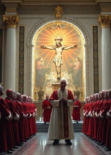 Apostazja w Watykanie: Fałszywa encyklika o sztucznej inteligencji Soborowa hojarzdowość: Robert Prevost jako 'Leo XIV' przygotowuje fałszywą encyklikę w Sali Synodalnej w Watykanie