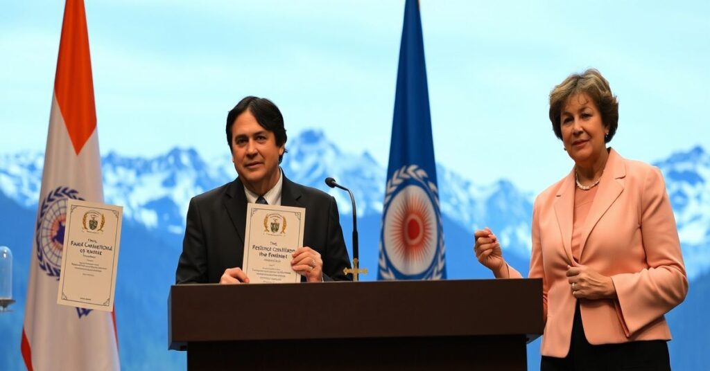 Reprezentanci Argentyny ¿ Joaquim Mogaburu i dr Ursula Basset na forum ONZ w Genewie obroni¸li ¿ycie nienarodzone