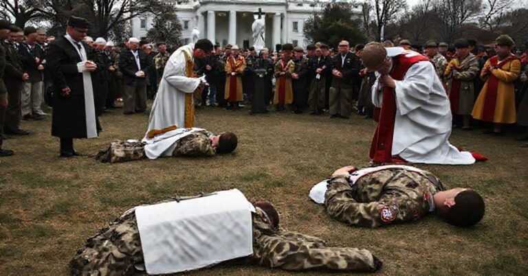 Sobór w Waszyngtonie: dwóch ranny żołnierzy Gwardii Narodowej podczas egzorcyzmu przez katolickiego księdza.