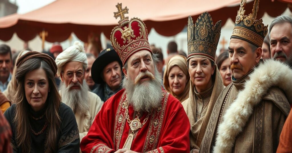 Audiencja 'papieża' Leona XIV z matkami z Izraela, Palestyny i Ukrainy w Watykanie.