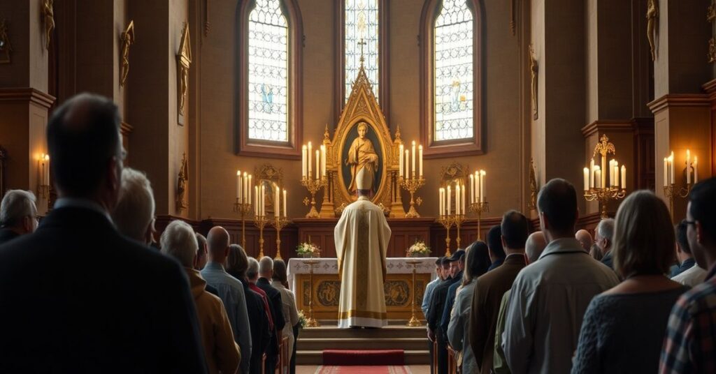 Bałwochwalstwo w Brennie: fałszywa adoracja Najświętszego Sakramentu pod przewodnictwem heretyckiego biskupa Romana Pindela