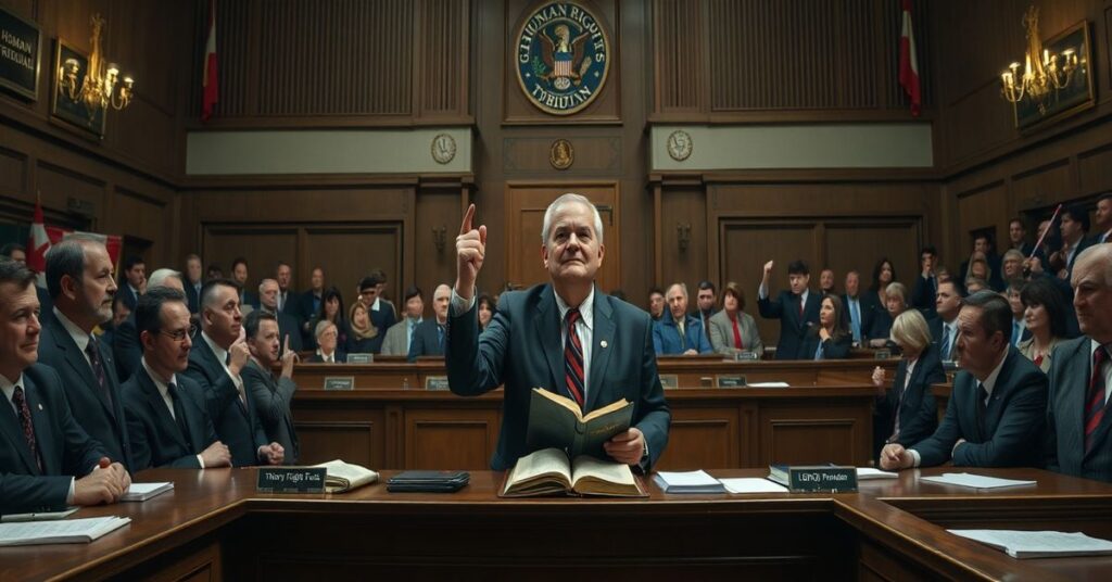 Barry Neufeld stoi przed sądem za obronę biologicznych faktów o płci w Kanadzie.