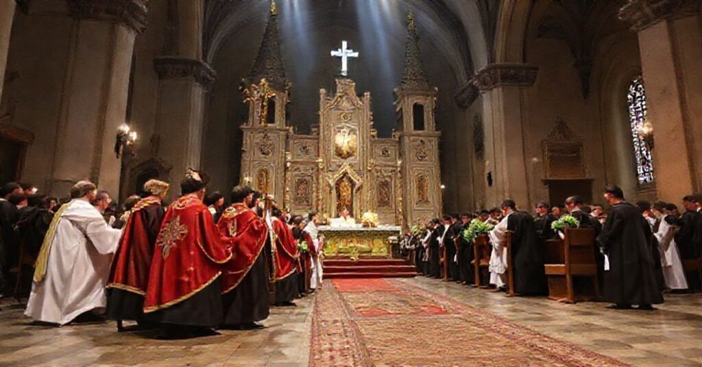 Bejrucka pantomima mszy katolickiej z antypapieżem Leonem XIV w Bejrucie - 150 tysięcy osób bierze udział w herezji nowego rytu