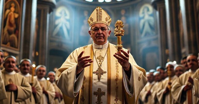 Bergoglio jako 'Leo XIV' w Soborze Świętego Ducha w Stambule promuje ekumeniczny synkretyzm wśród posoborowego duchowieństwa.