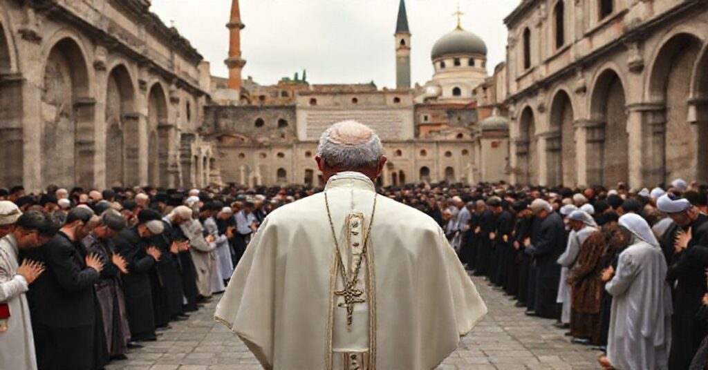 Uzurpator Bergoglio w Turcji i Libanie - synkretyzm religijny jako zdrada katolickiej wiary