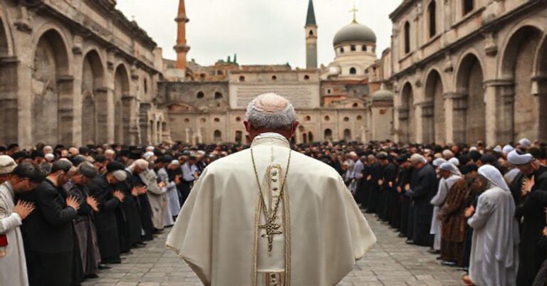 Uzurpator Bergoglio w Turcji i Libanie - synkretyzm religijny jako zdrada katolickiej wiary