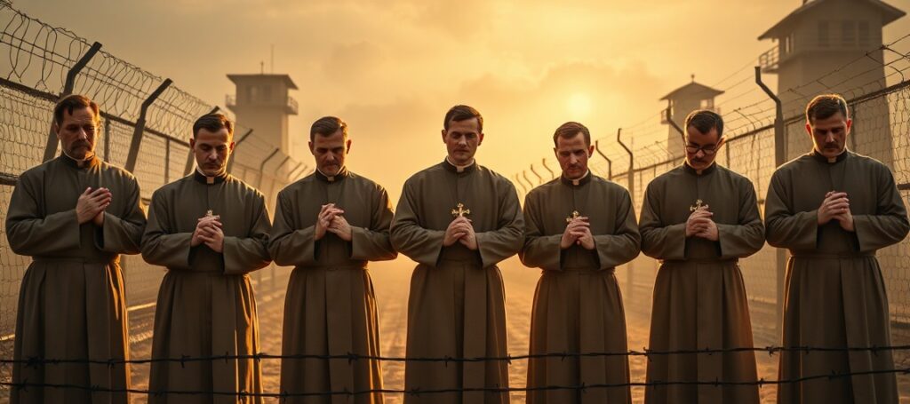 Oblężenie dziewięciu salezjanów w obozie Auschwitz z powodu ich kapłaństwa