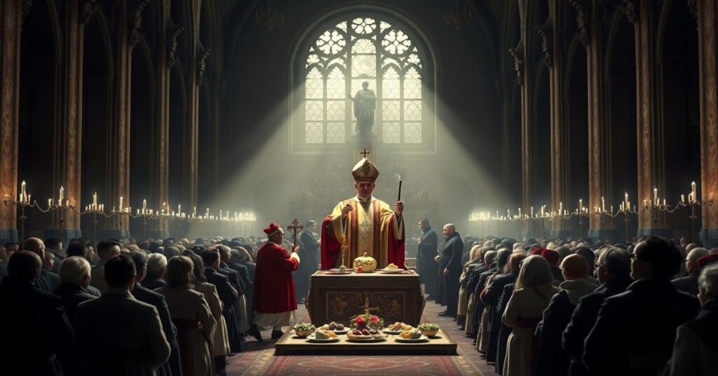 Białostocka rezurekcja 2026 - symboliczna inscenizacja bezpostaciowego katolicyzmu