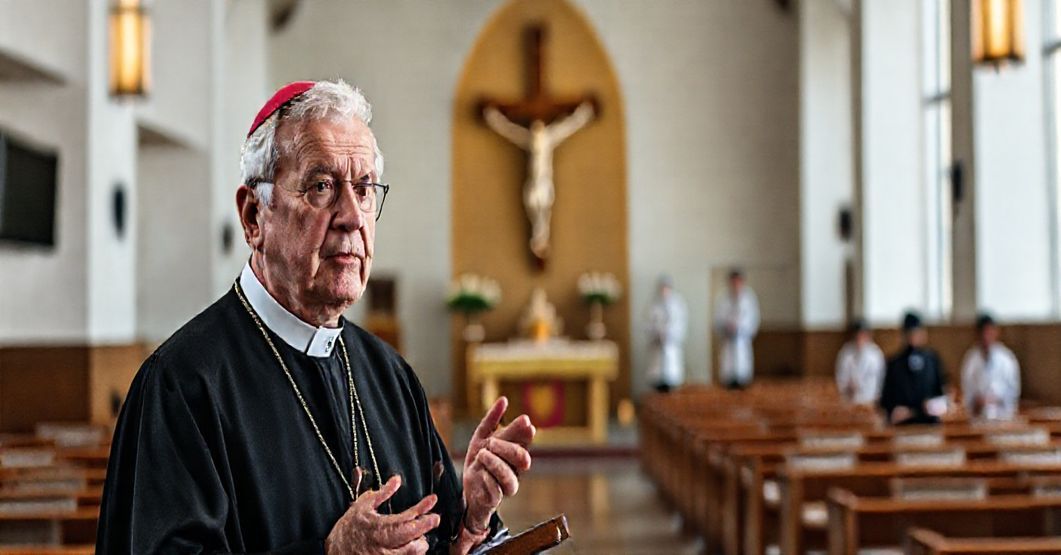 Stary biskup w nowoczesnym kościele propaguje psychologizowaną modlitwę jako samopomoc