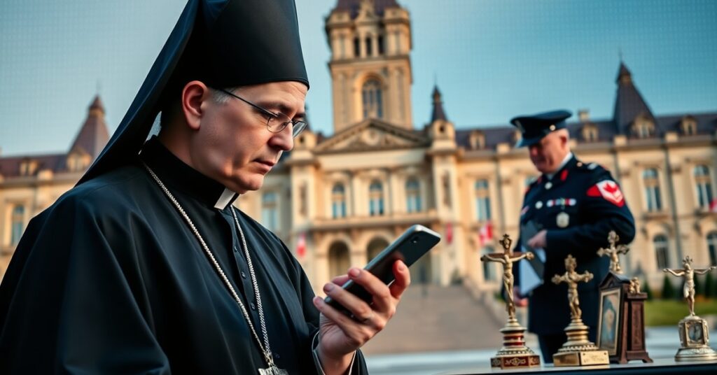 Biskup katolicki modli się w obliczu kanadyjskiej ustawy inwigilacyjnej C-22, która zagraża prywatności i wolności obywatelskiej