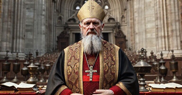 Pobyt biskupa Ignacego Krasickiego w Warmińskiej Archikatedrze z pustością duchową na tle.