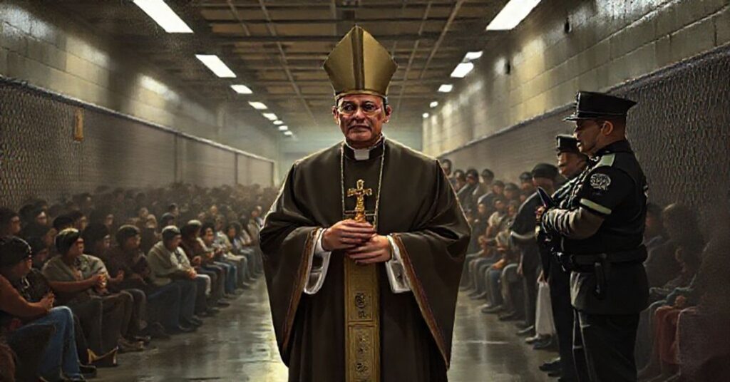 Katolicki biskup José García-Maldonado jest odmawiany wstępu do ośrodka zatrzymania w Broadview z Najświętszym Sakramentem.