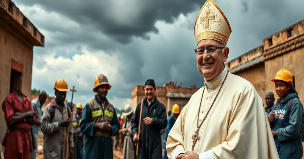 Biskup Jacek Piotr Tendej CM w Papui-Nowej Gwinei wśród bezbożnych humanitarnych działań misyjnych