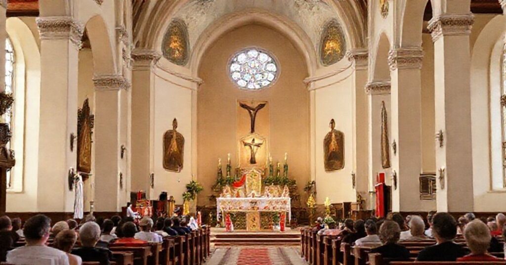Prymicja abp. Mirosława Wachowskiego w parafii św. Józefa Oblubieńca NMP w Piszu - bluzniercza ceremonia nowoordynowanego biskupa