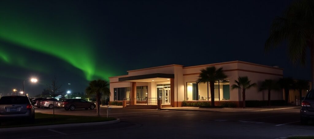 Biskup Joseph Strickland modli się z grupą wiernych przed kliniką aborcyjną w Fort Myers na Florydzie