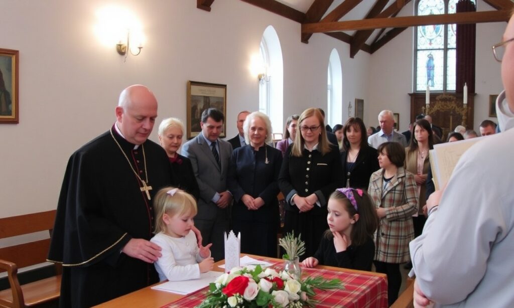 Biskup Józef Szamocki podczas uroczystości jubileuszu Fundacji Hospicjum Nadzieja w Toruniu
