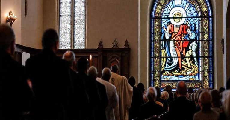 Uroczystość w bydgoskiej parafii z konsekracją organów i poświęceniem witrażu "Sąd Ostateczny".