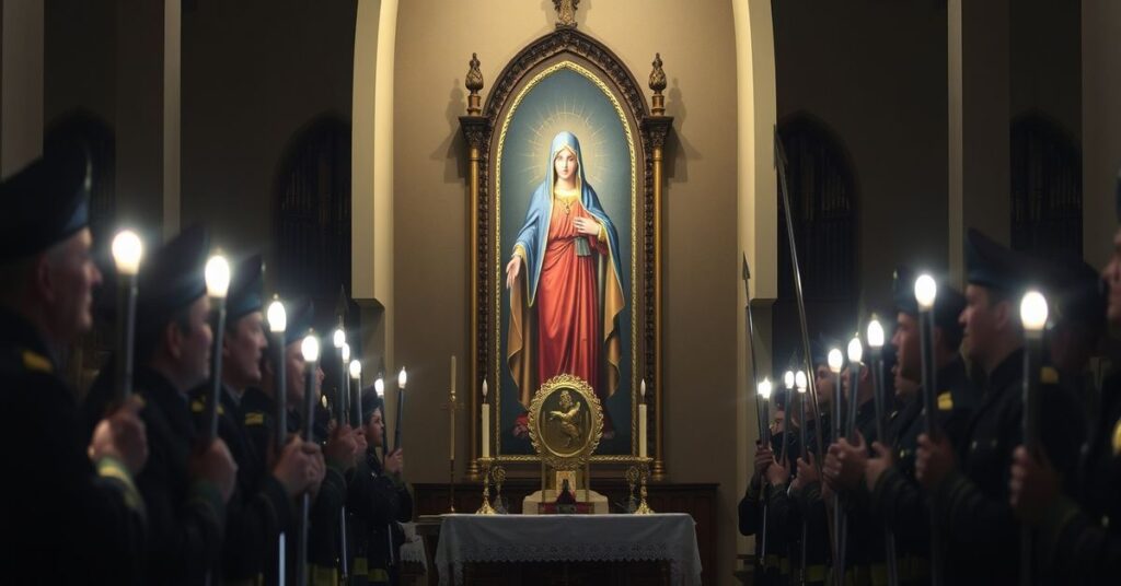 Wojskowa parafia w Bydgoszczy organizuje niekanoniczny kult fałszywego wizerunku