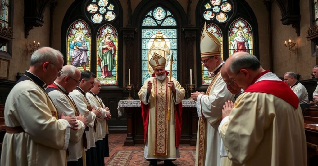 Bydgoszcz: bibułkowy rytuał z udziałem rzekomego biskupa Krystofa Włodarczyka i reprezentantów rzekomego zakonu rycerskiego Świętego Grobu w Jerozolimie