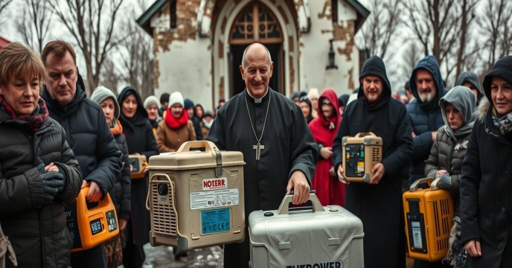 Pomoc humanitarna Caritas w Ukraińcie w 2026 roku - brak duchowego wsparcia
