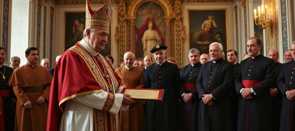 Uroczysta ceremonia w Watykanie z udziałem uzurpatora Leona XIV i ambasadora Iranu
