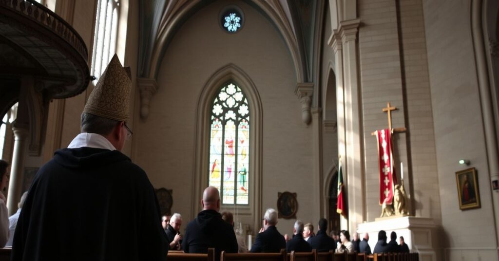 Wiedeńska katedra św. Szczepana podczas ekumenicznego nabożeństwa z udziałem Schönborna i grekokatolików.