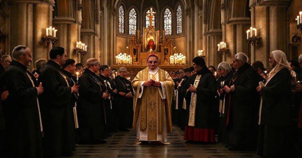 Solemne nieszpory adwentowe w poznańskiej katedrze z udziałem heretyckich organizacji