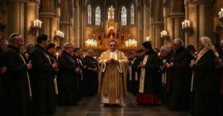 Solemne nieszpory adwentowe w poznańskiej katedrze z udziałem heretyckich organizacji