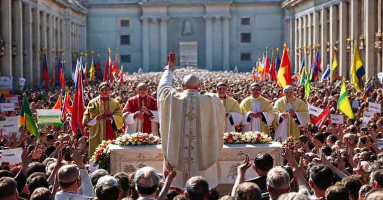 Fałszywa kanonizacja siedmiu osób przez uzurpatora Leona XIV w Watykanie, 19 października 2025