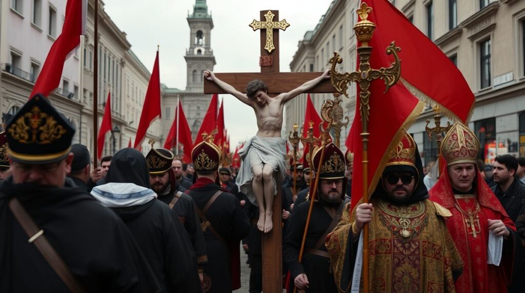 Fałszywa manifestacja: posoborowe uroczystości w Szczecinie podważające świętość Eucharystii